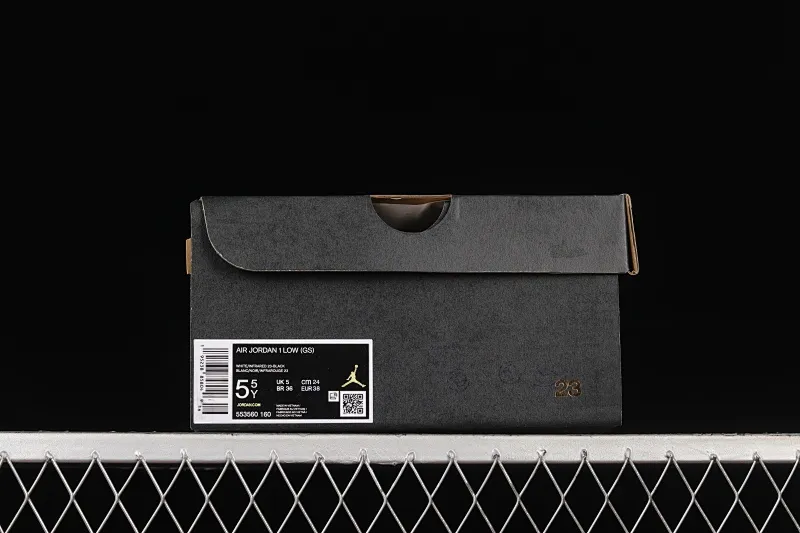 All categories Air Jordan Jordan series basketball shoes Air Jordan 1 Low G version pure original Air Jordan AJ1 Low AJ1 Joe 1 white black red low-top cultural leisure sports basketball shoes 553560-160